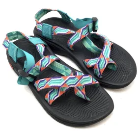 Chaco Women's Grandeur Blue Strappy Sandals - Size 8