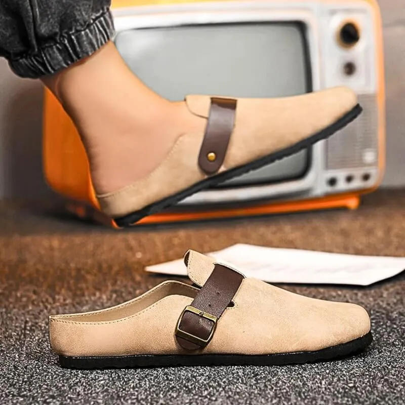 Daphne Suede Clogs