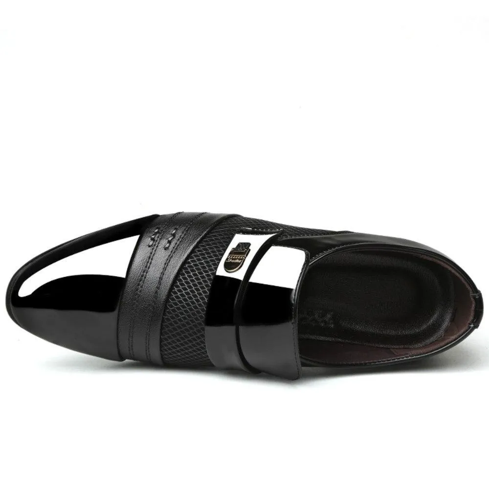 Fashion Men Breathable Oxfords Business Shoes