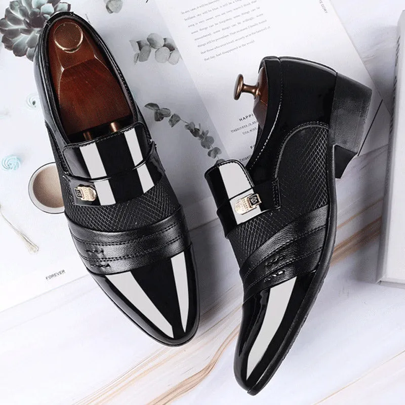 Fashion Men Breathable Oxfords Business Shoes