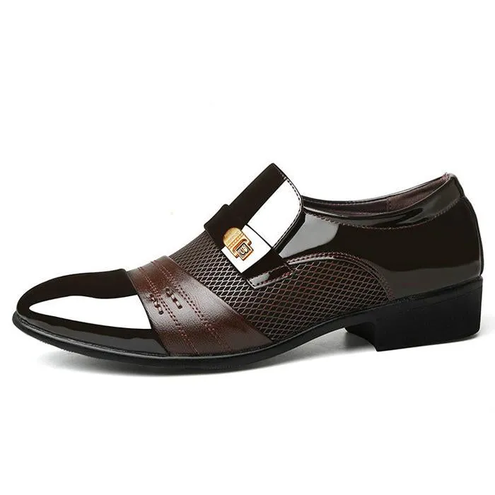 Fashion Men Breathable Oxfords Business Shoes