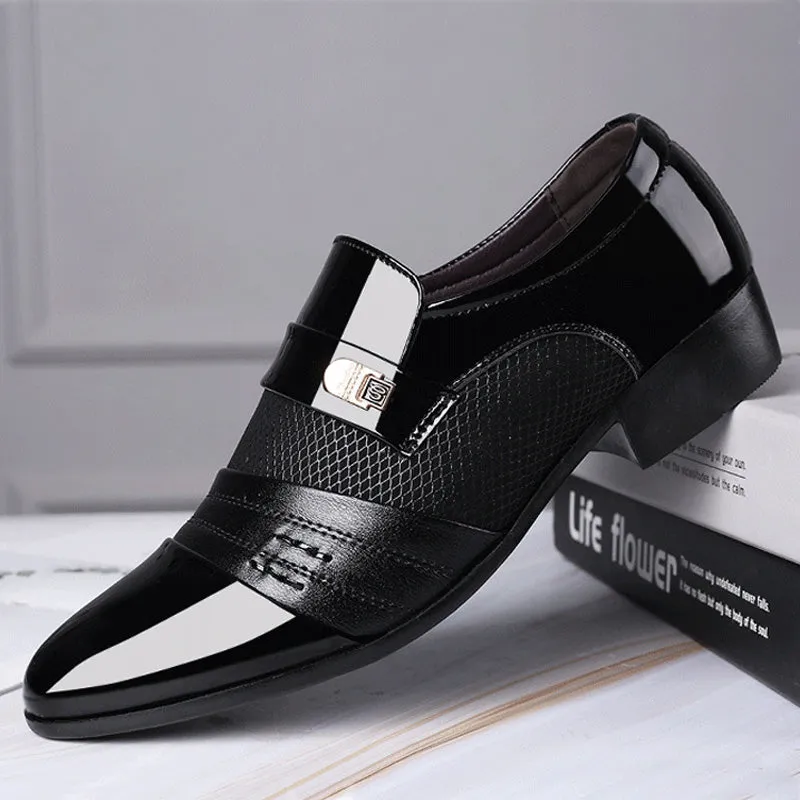 Fashion Men Breathable Oxfords Business Shoes