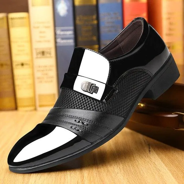 Fashion Men Breathable Oxfords Business Shoes