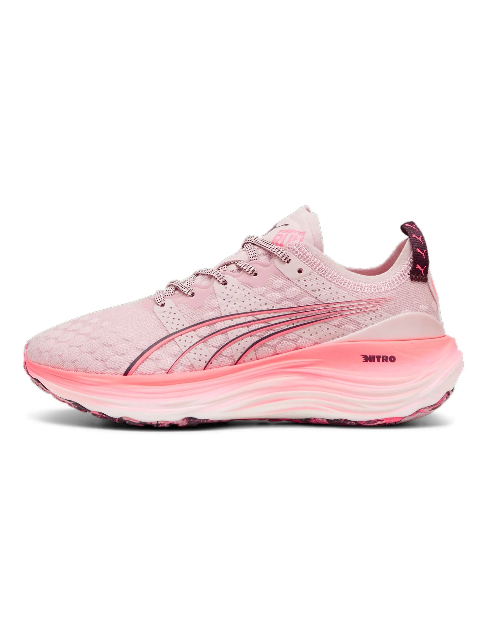 ForeverRun NITRO Shoes - Mauve Mist/Sunset Glow/White