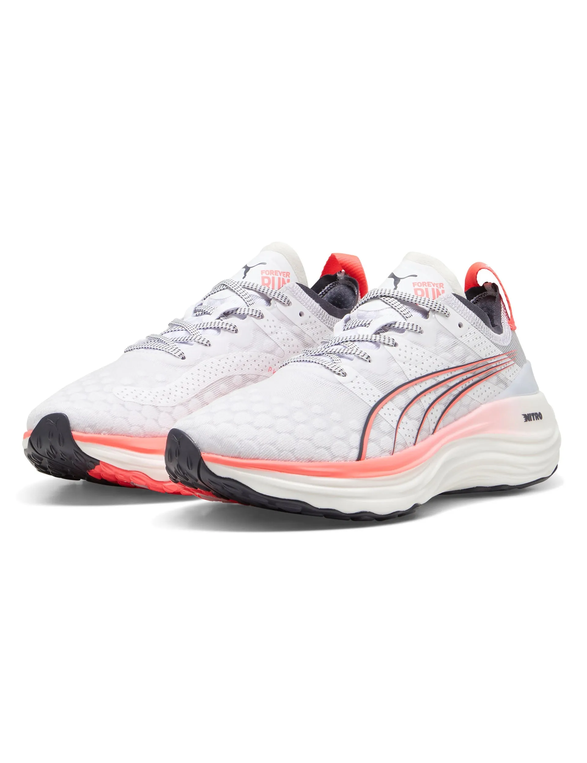 ForeverRun NITRO Shoes - White/Sunset Glow/Galactic Grey
