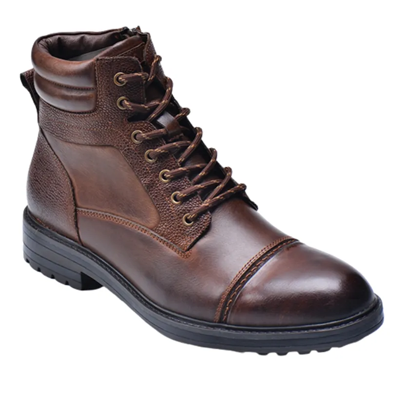 Funki Buys | Boots | Men's High Quality Leather Ankle Boots