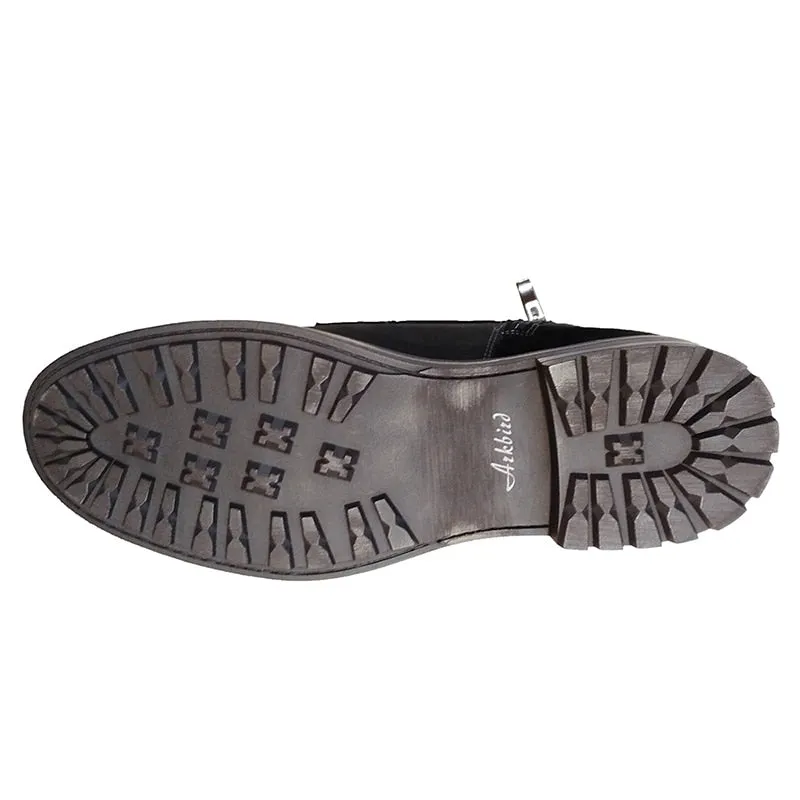 Funki Buys | Boots | Men's High Quality Leather Ankle Boots