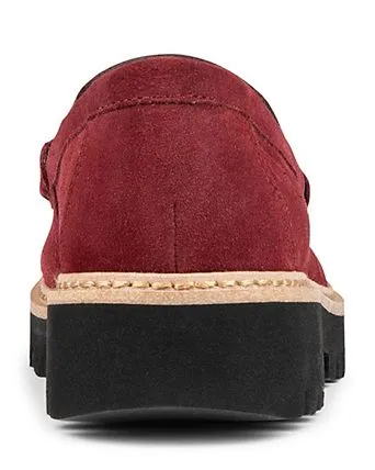 Geneva Platform Penny Loafers