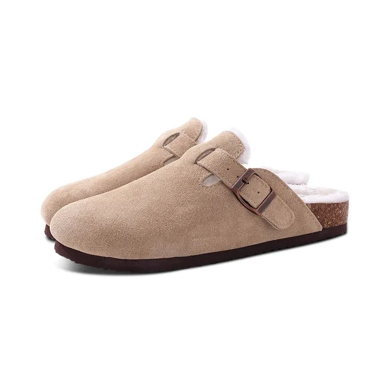 Ianthe - Cozy Suede Slippers for Women