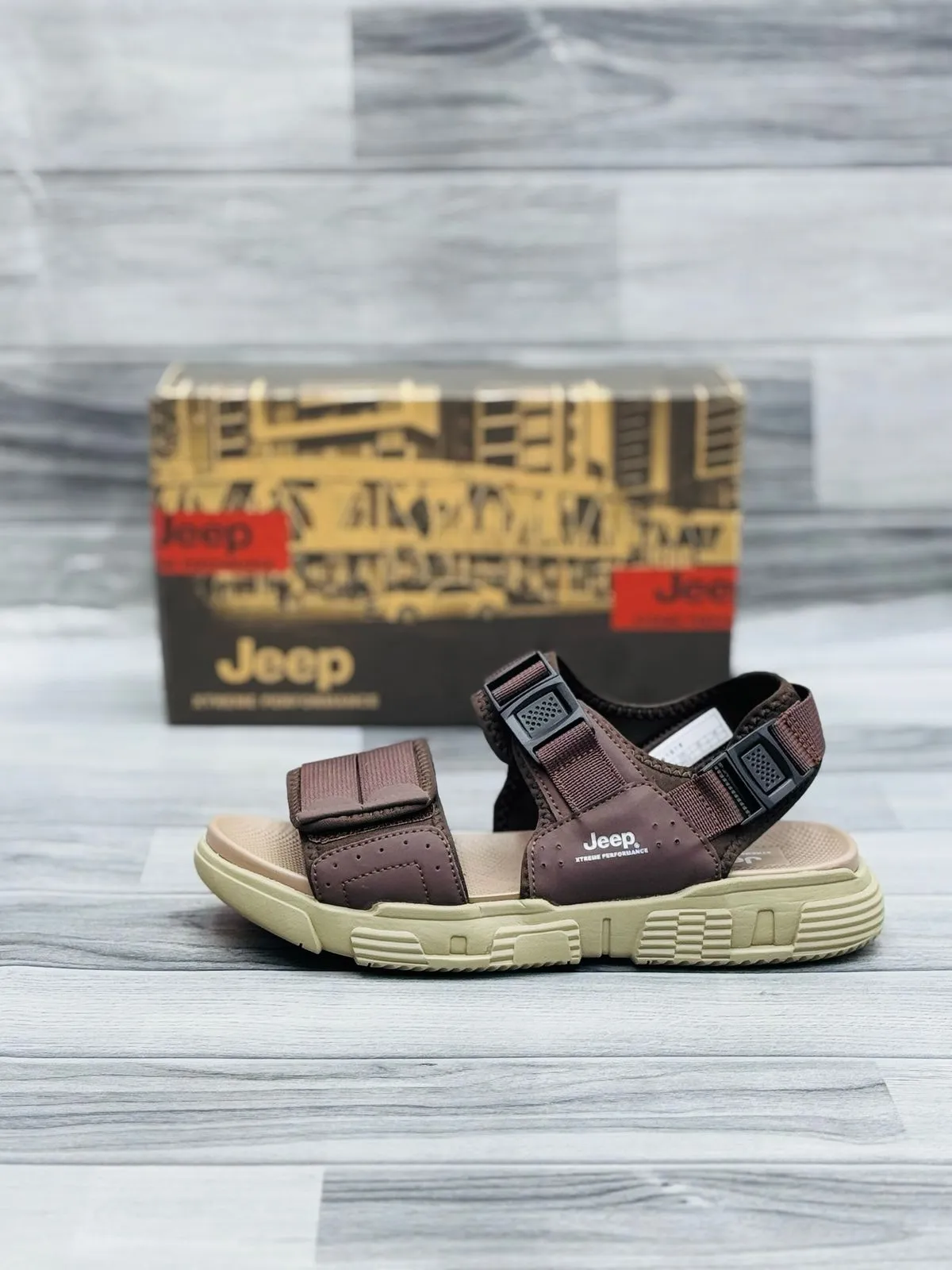 Jeep Outdoor Adventure Sandals – Durable & Comfortable