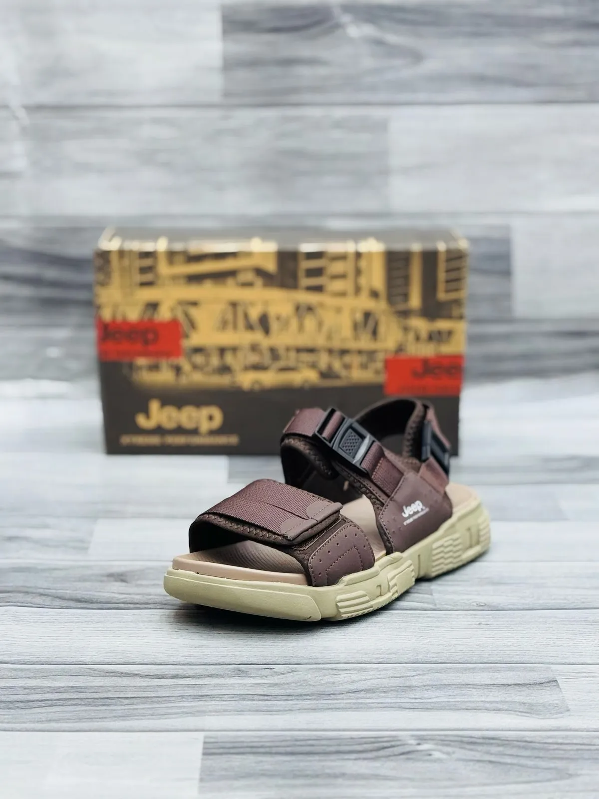 Jeep Outdoor Adventure Sandals – Durable & Comfortable