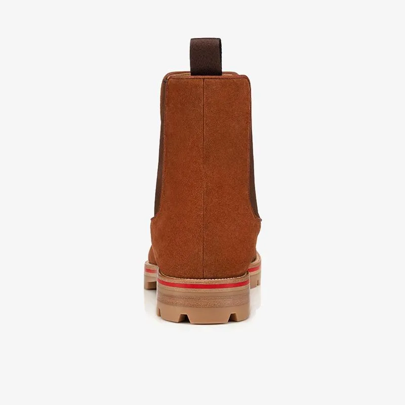 Men's Brown Suede Ankle Boot