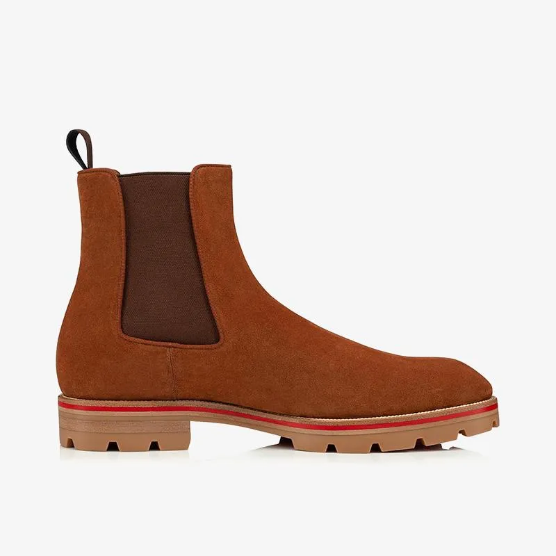 Men's Brown Suede Ankle Boot