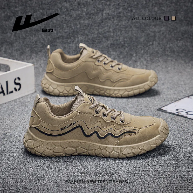 Men's Leather Breathable Retro Casual Shoes (In Stock)