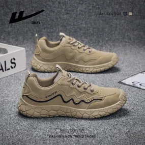 Men's Leather Breathable Retro Casual Shoes (In Stock)