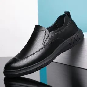 Men's Leather Comfortable Loafers Casual Shoes