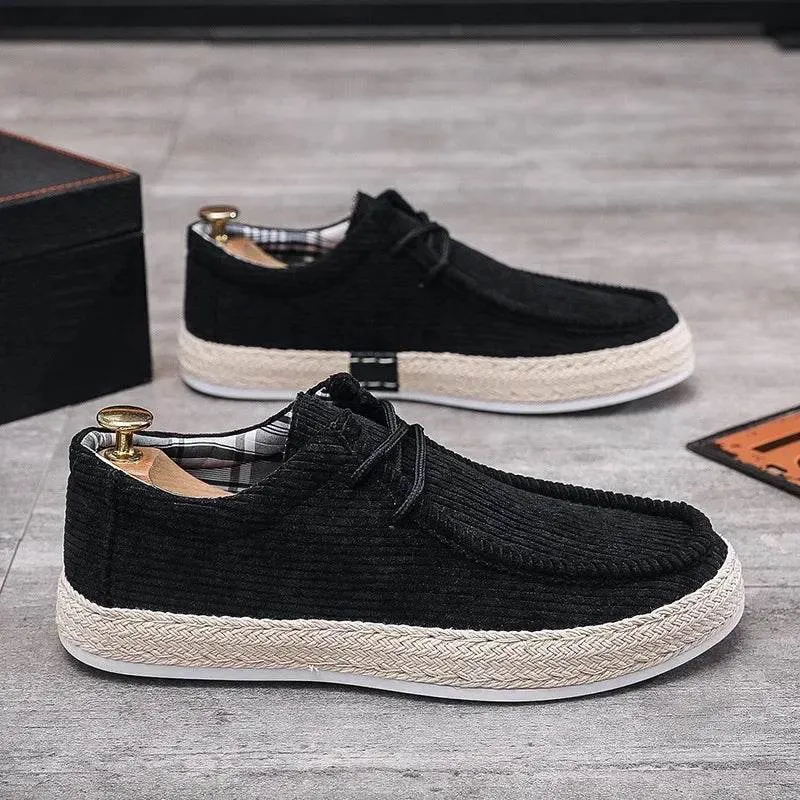 Men's Shoes Breathable Canvas Shoes for Men