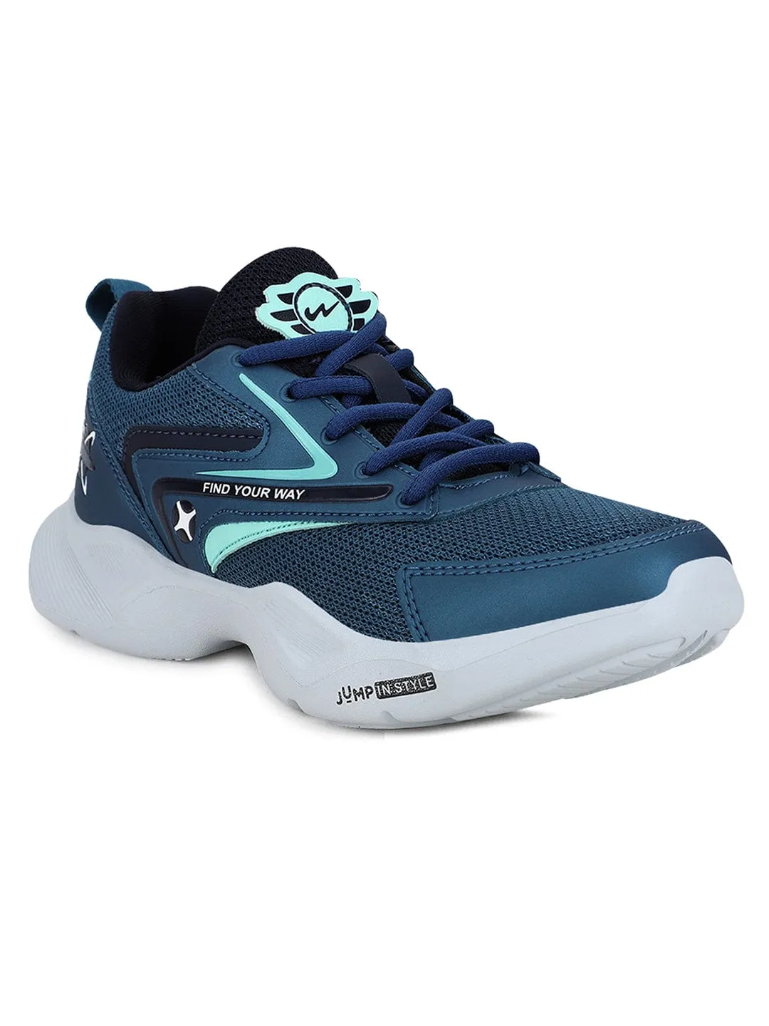 NINZA JR Blue Child Running Shoes
