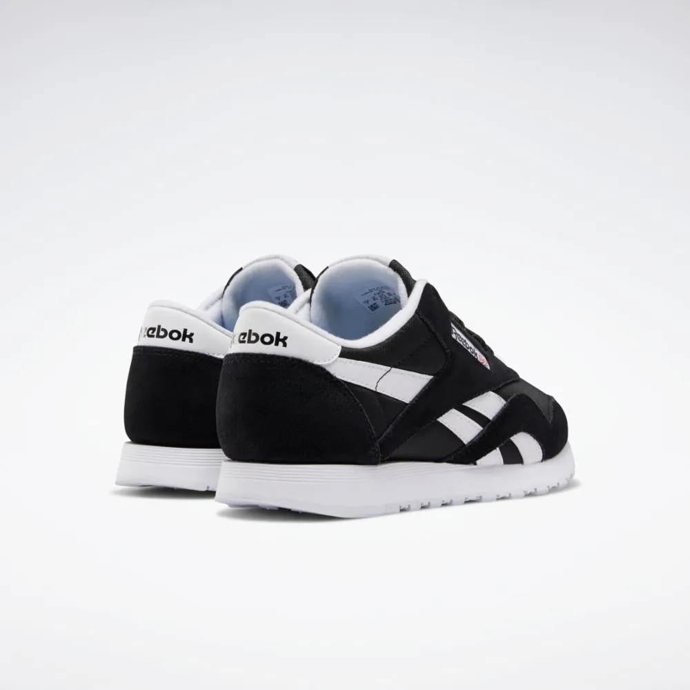 Reebok Footwear Women Classic Nylon Shoes BLK/BLK/WHT