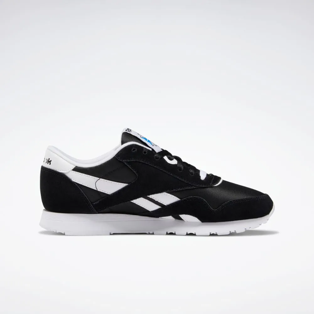 Reebok Footwear Women Classic Nylon Shoes BLK/BLK/WHT