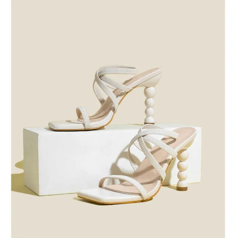 Stylish Alien-Inspired Adjustable Straps Sandals