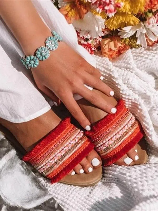 Stylish and airy sandals