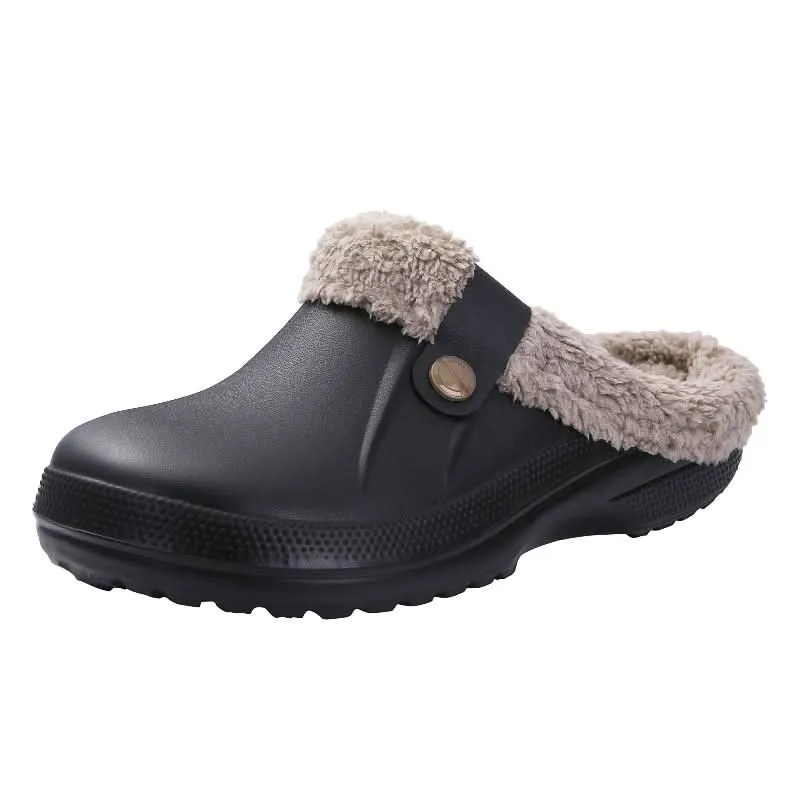 Warm and Cozy Waterproof  Winter Clogs for Women