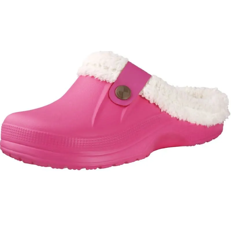Warm and Cozy Waterproof  Winter Clogs for Women