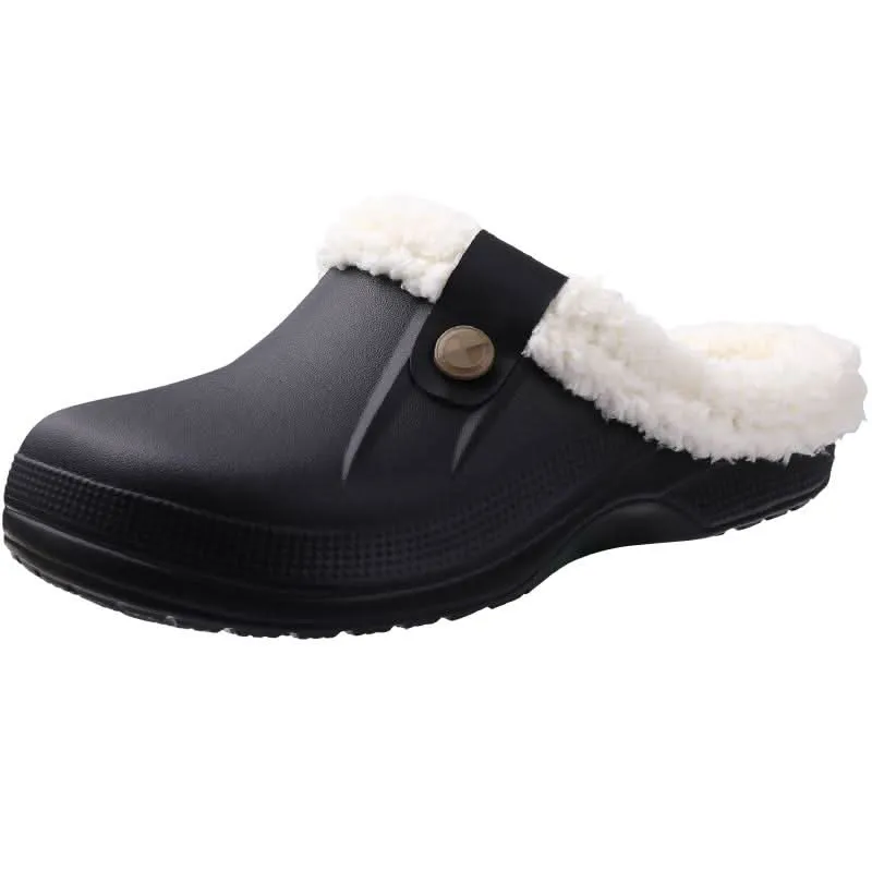 Warm and Cozy Waterproof  Winter Clogs for Women